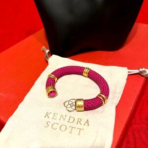 Kendra Scott Cuff Bracelet with Gold Accents